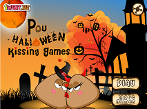 Game Pou kissing online. Play for free